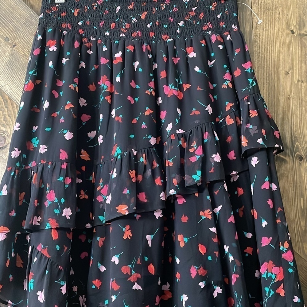 JOIE Gorowen Silk Asymmetrical Skirt - Picture 5 of 8
